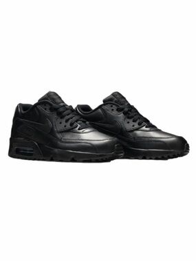 Nike Air Max 90 LTR GS Youth Boy Size 6.5Y Woman 8 Black Running Shoes Athletic